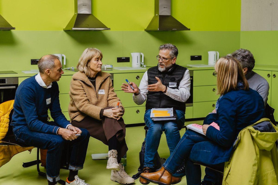 Workshop beim Kommunalen Austausch